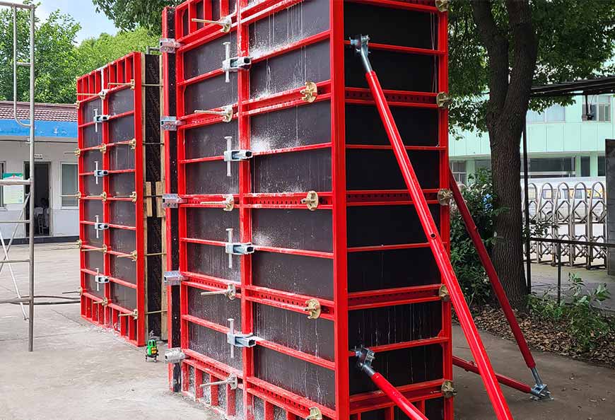 Construction Characteristics and Wide Application of Steel Formwork