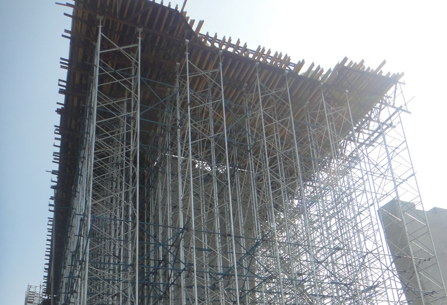 Precautions for Unloading, Storage and Construction of Column Timber Formwork