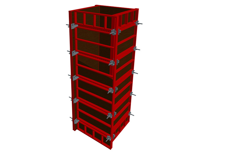 The Characteristics and Usage of Cylindrical Steel Formwork