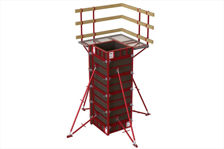 What Are the Service Life and Construction Points of Using Cylindrical Steel Formwork?