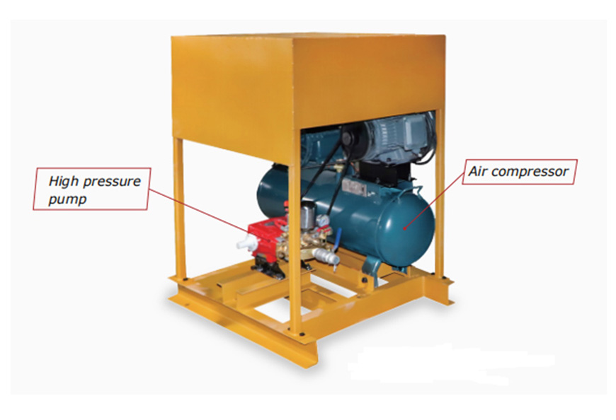 The Details of TECON 3 In 1 Foam Concrete Machine TFC 1000