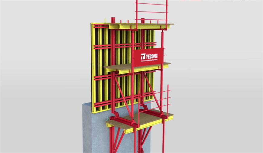 TECON Advanced Climbing System Formwork