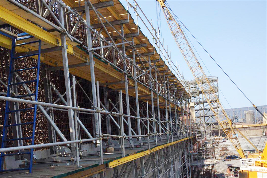 TECON  Climbing Formwork for Core Wall