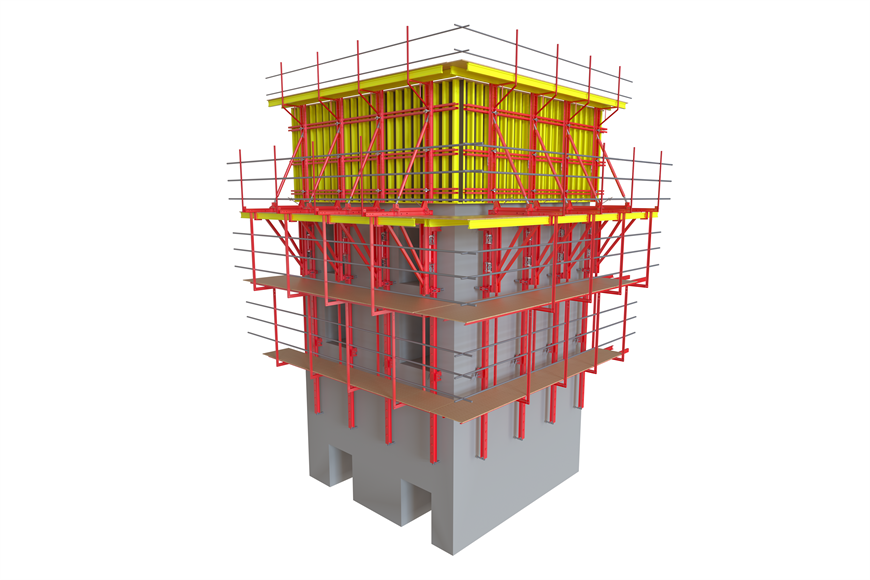 TECON Self-climbing Formwork TSC50 & TSC100