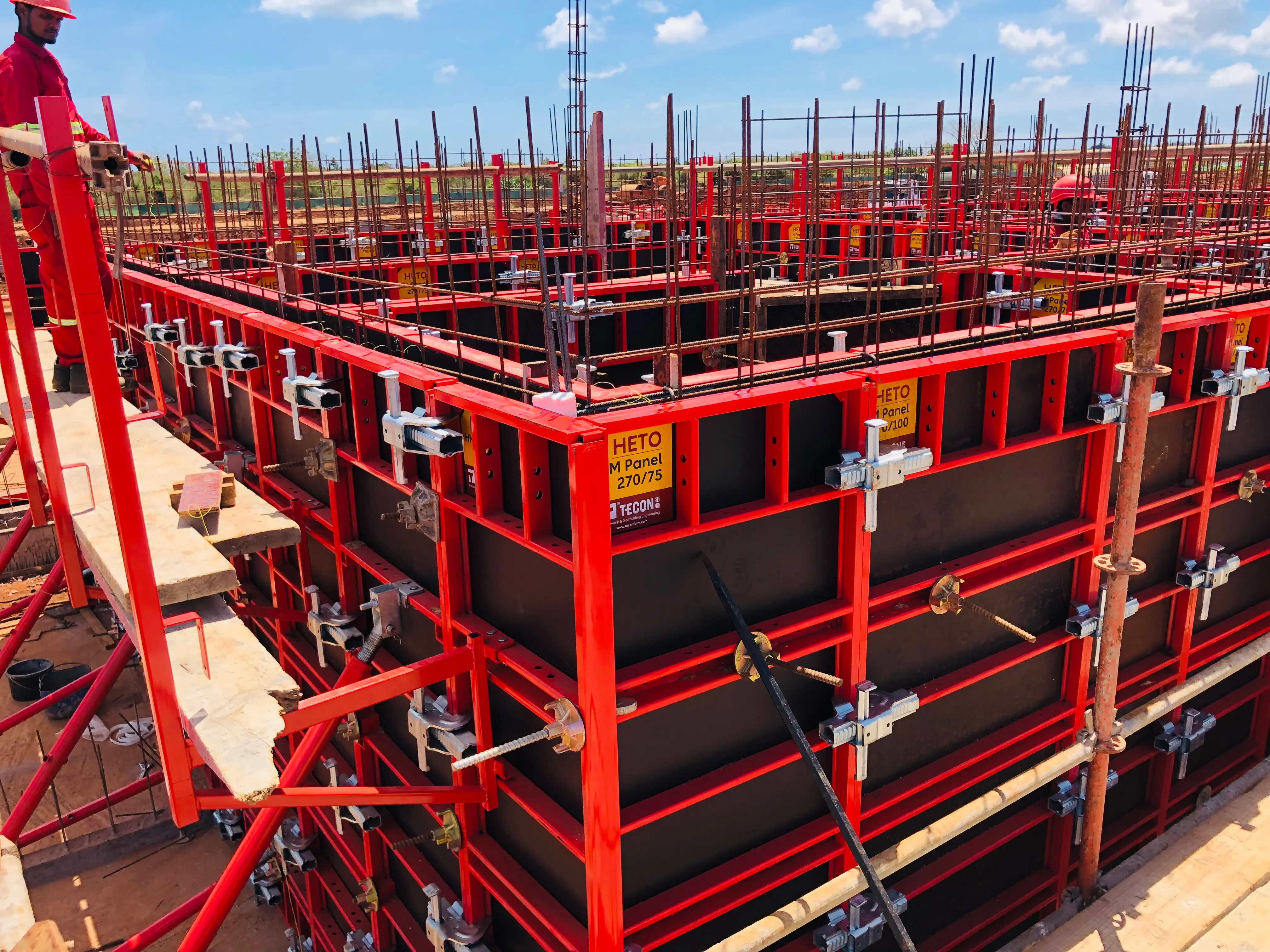TECON HETO Frame Wall Formwork