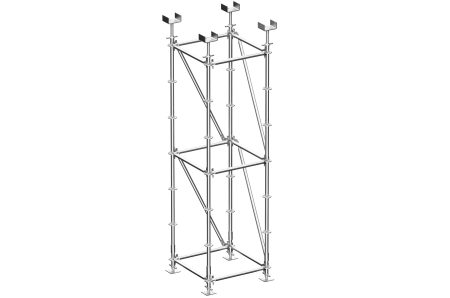 Application and Characteristics of Ringlock Scaffolding System