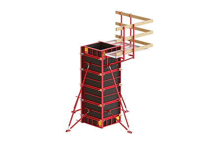 Precautions for Sizing Circular Column Formwork