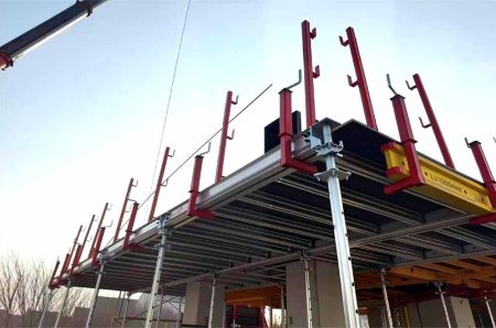 TECON Introduces APEX DEK, a Modular Aluminum Beam Early-Stripping Slab Formwork System