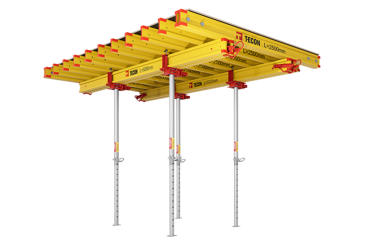 Slab Table Flying Formwork Solutions | TECON
