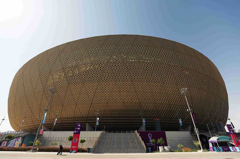 Lusail Stadium is the Qatar’s largest sporting venue