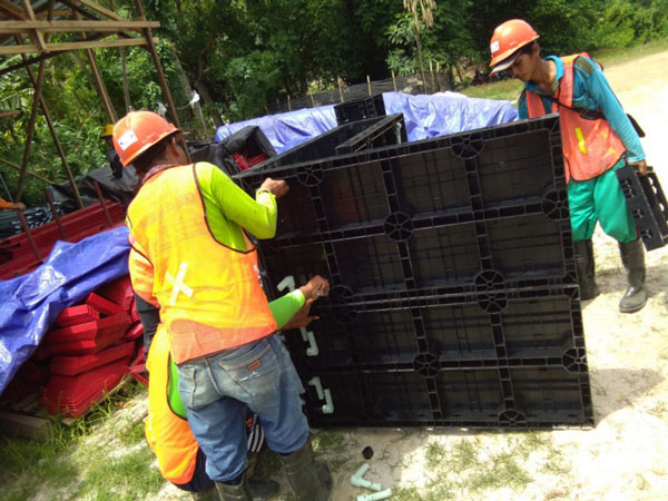TECON Plastic Formwork in Indonisia