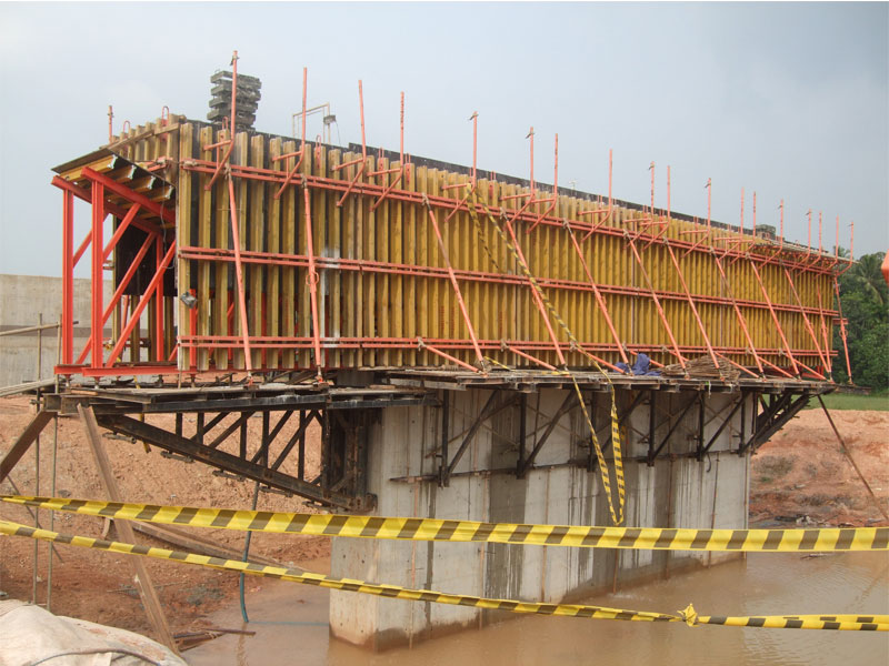 Design Bridge Formwork Requirements and Construction of Pier and Column ...