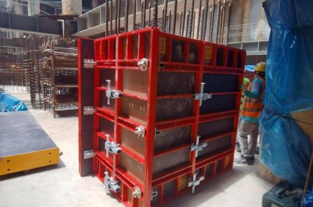 The Process of Using the Building Formwork