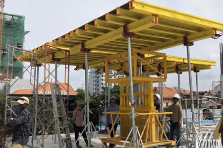 Security Measures When Using Table Formwork