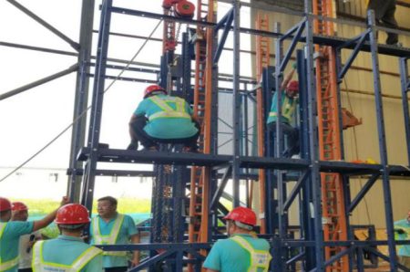 Selection and Installation of the Climbing Form