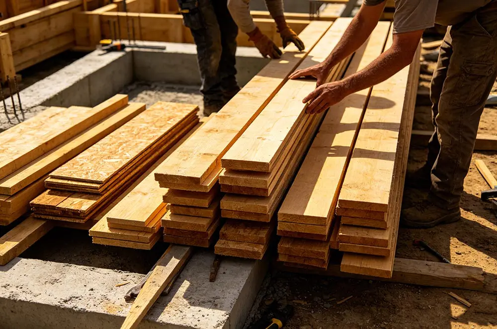 Timber In Formwork Best Timber for Concrete Formwork - TECON