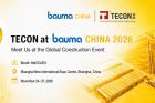 TECON to Return to bauma CHINA 2026 with Upgraded Construction Technology Solutions